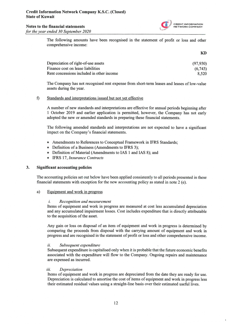 Notes of financial statements-5